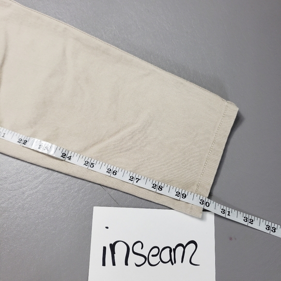 Aeropostale skinny light tan uniform pants women's size 0 - Picture 11 of 12